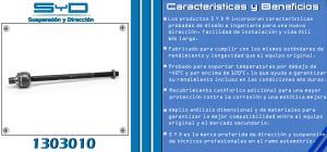 VARILLA DE DIRECCION CHEVROLET-GMC-BUICK-CADILLAC CORSA 1303010-SYD