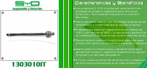 VARILLA DE DIRECCION CHEVROLET-GMC-BUICK-CADILLAC CORSA 1303010IT