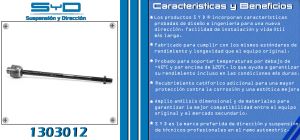 VARILLA DE DIRECCION CHEVROLET-GMC-BUICK-CADILLAC EXPRESS VAN 1303012-SYD