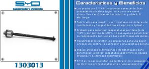 VARILLA DE DIRECCION CHEVROLET-GMC-BUICK-CADILLAC CANYON 1303013-SYD