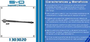 VARILLA DE DIRECCION CHEVROLET-GMC-BUICK-CADILLAC HHR 1303020-SYD