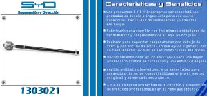 VARILLA DE DIRECCION CHEVROLET-GMC-BUICK-CADILLAC AVALANCHE 1303021-SYD