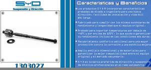 VARILLA DE DIRECCION CHEVROLET-GMC-BUICK-CADILLAC SPARK 1303027-SYD