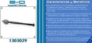 VARILLA DE DIRECCION CHEVROLET-GMC-BUICK-CADILLAC CANYON 1303029-SYD