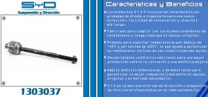 VARILLA DE DIRECCION CHEVROLET-GMC-BUICK-CADILLAC AVEO 1303037-SYD