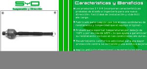 VARILLA DE DIRECCION CHEVROLET-GMC-BUICK-CADILLAC AVEO 1303037IT