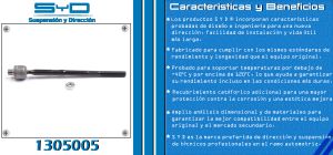 VARILLA DE SUSPENSION HYUNDAI  (AMERICANOS) ACCENT 1305005-SYD