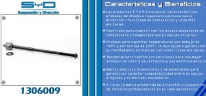 VARILLA DE DIRECCION CHRYSLER-DODGE-HYUNDAI GRAN CARAVAN 1306009-SYD