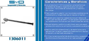 VARILLA DE DIRECCION CHRYSLER-DODGE-HYUNDAI RAM 1500 PICK-UP 1306011-SYD