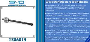 VARILLA DE DIRECCION CHRYSLER-DODGE-HYUNDAI ASPEN 1306013-SYD