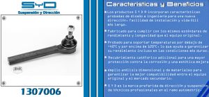 TERMINAL DE DIRECCION FIAT FIAT 500 1307006-SYD