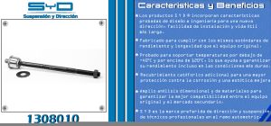 VARILLA DE DIRECCION FORD-LINCOLN-MERCURY F-150 1308010-SYD