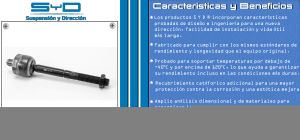 VARILLA DE DIRECCION FORD-LINCOLN-MERCURY FUSION 1308018-SYD