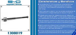 VARILLA DE DIRECCION FORD-LINCOLN-MERCURY EXPLORER 1308019-SYD