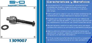 VARILLA DE DIRECCION ACURA TSX 1309007-SYD