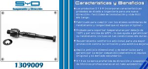 VARILLA DE DIRECCION HONDA CIVIC 1309009-SYD