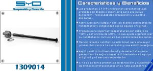 VARILLA DE DIRECCION HONDA ODYSSEY 1309014-SYD