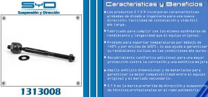 VARILLA DE DIRECCION MAZDA MAZDA 3 1313008-SYD