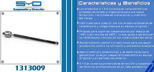 VARILLA DE DIRECCION MAZDA MAZDA CX-5 1313009-SYD