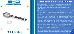 VARILLA DE DIRECCION MAZDA MAZDA 6 1313010-SYD