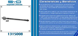 VARILLA DE DIRECCION MITSUBISHI OUTLANDER 1315008-SYD