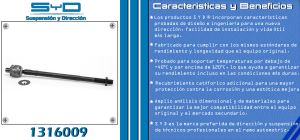 VARILLA DE DIRECCION NISSAN QUEST 1316009-SYD