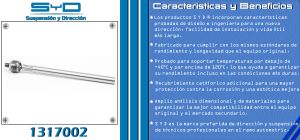 VARILLA DE DIRECCION PEUGEOT 307 1317002-SYD