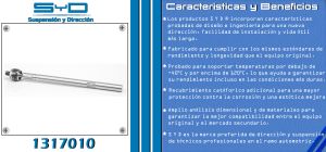 VARILLA DE DIRECCION PEUGEOT 307 1317010-SYD