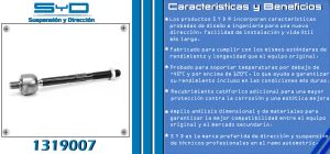 VARILLA DE DIRECCION RENAULT LOGAN 1319007-SYD