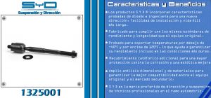 VARILLA DE DIRECCION TOYOTA CAMRY 1325001-SYD