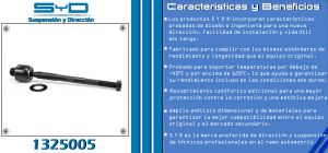 VARILLA DE DIRECCION TOYOTA 4 RUNNER 1325005-SYD