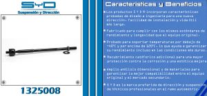VARILLA DE DIRECCION PONTIAC VIBE 1325008-SYD