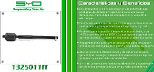 VARILLA DE DIRECCION TOYOTA AVALON 1325011IT