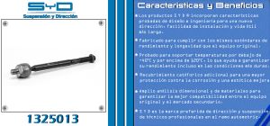 VARILLA DE DIRECCION TOYOTA RAV4 1325013-SYD