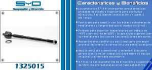 VARILLA DE DIRECCION TOYOTA TACOMA 1325015-SYD