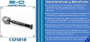 VARILLA DE DIRECCION TOYOTA SEQUOIA 1325018-SYD