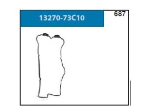 EMPAQUE DE PUNTERIAS 13270-73C10-ASIA