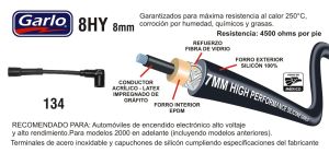 CABLES PARA BUJIA NISSAN ICHI VAN 134-8HY-GAR