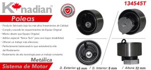 TENSOR DE BANDA DE TIEMPO CHRYSLER-DODGE-HYUNDAI CARAVAN 134545T-KN