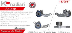 TENSOR DE BANDA DE TIEMPO 137055T-KN