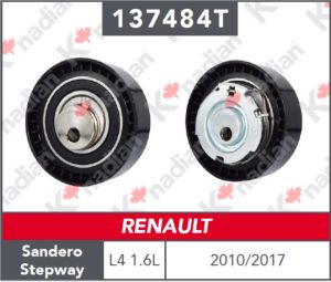TENSOR DE BANDA DE TIEMPO RENAULT SANDERO AHUTENTIQUE 137484T-KN