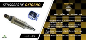 SENSOR DE OXIGENO NISSAN MAXIMA 138-110