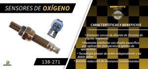 SENSOR DE OXIGENO 138-271