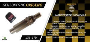 SENSOR DE OXIGENO 138-279
