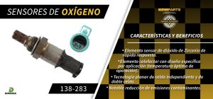 SENSOR DE OXIGENO 138-283