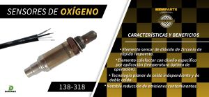 SENSOR DE OXIGENO 138-318