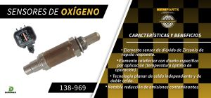 SENSOR DE OXIGENO 138-969