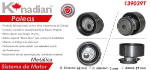 TENSOR DE BANDA DE TIEMPO FORD-LINCOLN-MERCURY PROBE 139039T-KN