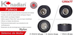 TENSOR DE BANDA CHEVROLET-GMC-BUICK-CADILLAC SPRINT 139047T-KN