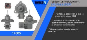 SENSOR VALVULA EGR (EVP) FORD-LINCOLN-MERCURY BRONCO 14005